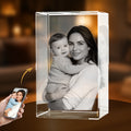3D Crystal Photo, Personalized Gift for Women, Wife, Her, Him, Men, Husband, Father, Great Customized Gift with Your Own Photo, Custom Picture Gifts for Birthday, Wedding & Anniversary